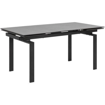 Hunston Table L160/240cm Black Ceramic