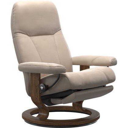 Consul Medium Power Recliner Chair Dual Motor (Leg & Back) with Footstool