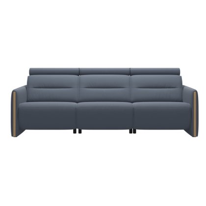 Emily 3 Seater wood arm