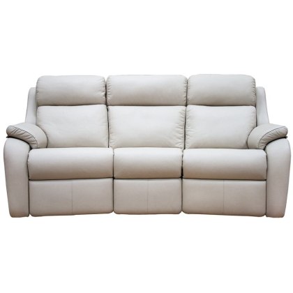 Kingsbury (leather) 3 Seater Man Rec DBL Curved Sofa Kingsbury (leather) 3 Seater Man Rec DBL Curved Sofa