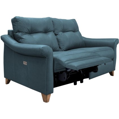 Riley (Leather) Large Electric Recliner Sofa DBL with USB Riley (Leather) Large Electric Recliner Sofa DBL with USB