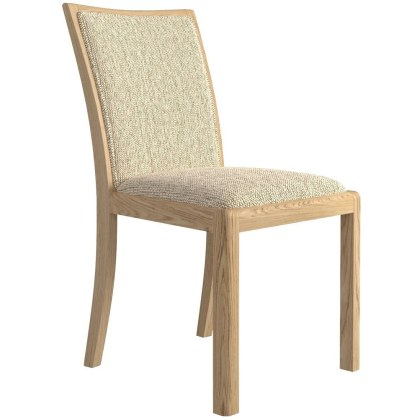 Malmo Upholstered Back Chair Natural Fabric Malmo Upholstered Back Chair Natural Fabric