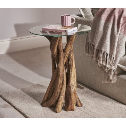 Woodland Round Lamp Table Woodland Round Lamp Table