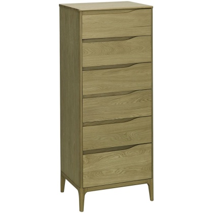 Rimini 6 Drawer Tall Chest Rimini 6 Drawer Tall Chest