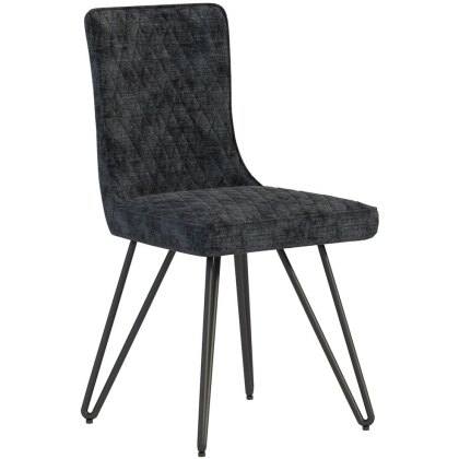 Fontwell Oak Dining Grey Dining Chair