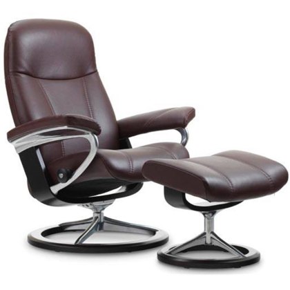 Consul Medium Chair & Stool - Signature Base