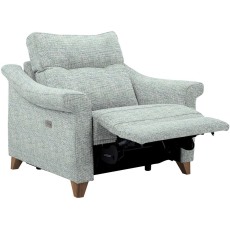 Riley (Fabric) Electric Recliner Snuggler with USB