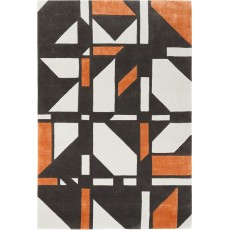 Hand Tufted Grid Hand Tufted Grid