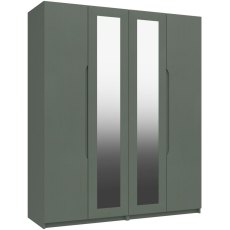 Salvington 4 Door Robe with 2 Mirrors Salvington 4 Door Robe with 2 Mirrors