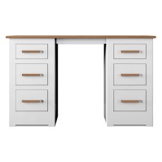 Modo Bedroom Double Pedestal Dressing Table Modo Bedroom Double Pedestal Dressing Table
