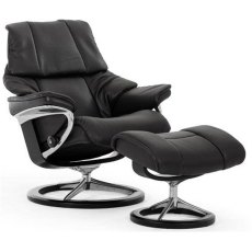 Reno Large Chair & Stool - Signature Base