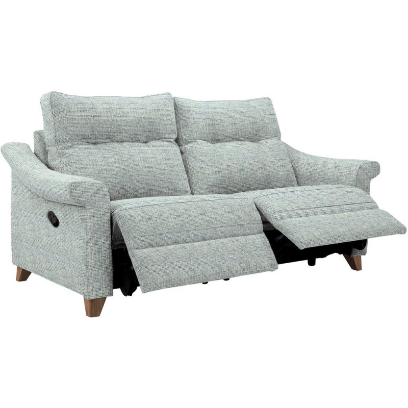 Riley (Fabric) Large Manual Recliner Sofa DBL Riley (Fabric) Large Manual Recliner Sofa DBL
