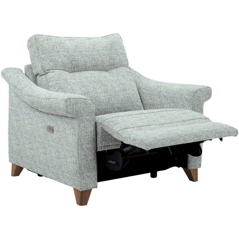 Riley (Fabric) Electric Recliner Snuggler with USB Riley (Fabric) Electric Recliner Snuggler with USB