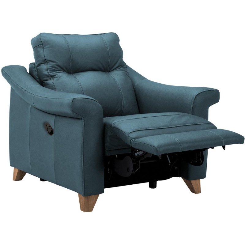 Riley (Leather) Manual Recliner Snuggler Riley (Leather) Manual Recliner Snuggler