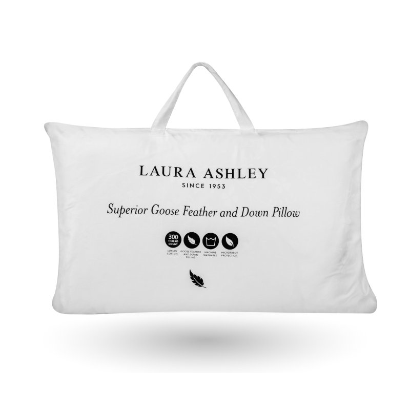Laura Ashley Goose Feather Down Pillow Laura Ashley Goose Feather Down Pillow