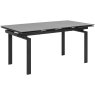 Hunston Table L160/240cm Black Ceramic