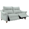 Riley (Fabric) Small Electric Recliner Sofa DBL with USB