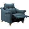 Riley (Leather) Electric Recliner Armchair with USB