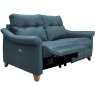 Riley (Leather) Large Electric Recliner Sofa DBL with USB