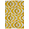 Hand Tufted Pitch Yellow