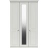 Halnaker Tall 3 Door Robe with Mirror - (FLAT PACK) requires assembly