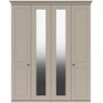 Halnaker Tall 4 Door Robe with 2 Mirrors - (FLAT PACK) requires assembly Halnaker Tall 4 Door Robe with 2 Mirrors - (FLAT PACK) requires assembly