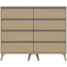 Trotton 4 Drawer Double Chest