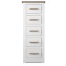 Modo Bedroom 5 Drawer Narrow Chest