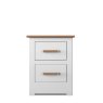Modo Bedroom 2 Drawer Narrow Bedside