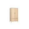 Katerina 2 Door I Drawer Wardrobe