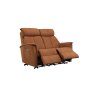 Kelson 2 Seater Electric Recliner DBL with Headrest, Lumbar, USB and Heat